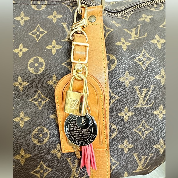 Louis Vuitton Accessories Authentic Louis Vuitton Leather Luggage